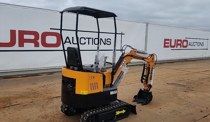 Unused 2024 Miva VA13 Mini Excavators For Auction: Dromore – 6th & 7th December 2024 @ 9:00am For Auction on 2024-12-7 full