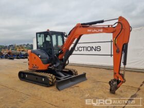 2017 Hitachi ZX55U-5A CLR Mini Excavators For Auction: Dromore – 6th & 7th December 2024 @ 9:00am For Auction on 2024-12-7 full