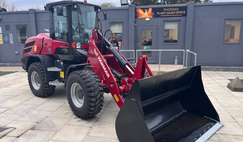 7t GW/ 101HP Yanmar V120 4WD Articulated 2900kg cap. Wheeled Loader- 2023 new unused c/w QR Bucket full