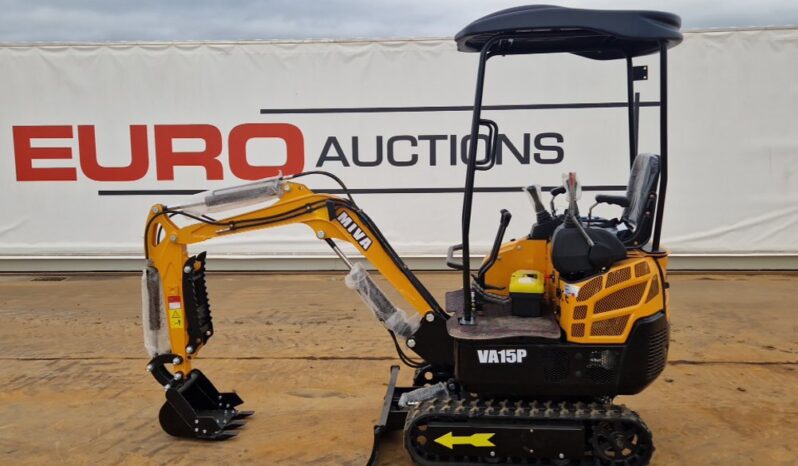 Unused 2024 Miva VA15P Mini Excavators For Auction: Dromore – 6th & 7th December 2024 @ 9:00am For Auction on 2024-12-7 full