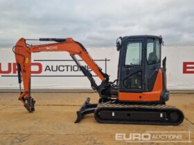 2017 Hitachi ZX55U-5A CLR Mini Excavators For Auction: Dromore – 6th & 7th December 2024 @ 9:00am For Auction on 2024-12-7 full