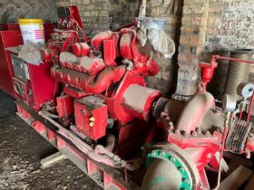 2012 Caterpillar V8 8 Inch High Pressure Water Pump   £7500