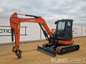 2017 Hitachi ZX55U-5A CLR Mini Excavators For Auction: Dromore – 6th & 7th December 2024 @ 9:00am For Auction on 2024-12-7