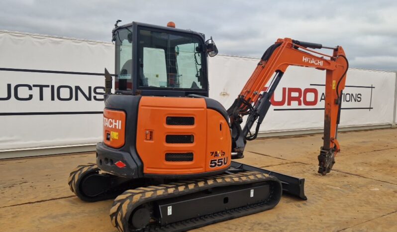 2017 Hitachi ZX55U-5A CLR Mini Excavators For Auction: Dromore – 6th & 7th December 2024 @ 9:00am For Auction on 2024-12-7 full