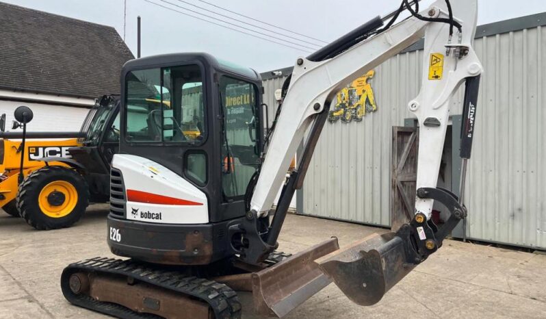 2016 BOBCAT E26 Excavator 1Ton  to 3.5 Ton for Sale full