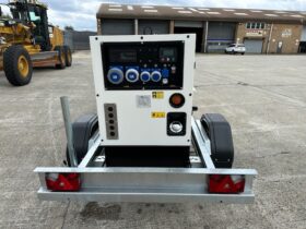 NEW GENMAC INFINITY PERKINS DIESEL 20 kva SINGLE PHASE (fast tow road legal) full