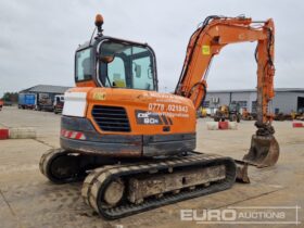 2014 Doosan DX80R 6 Ton+ Excavators For Auction: Leeds -27th, 28th, 29th, 30th November 24 @ 8:00am full