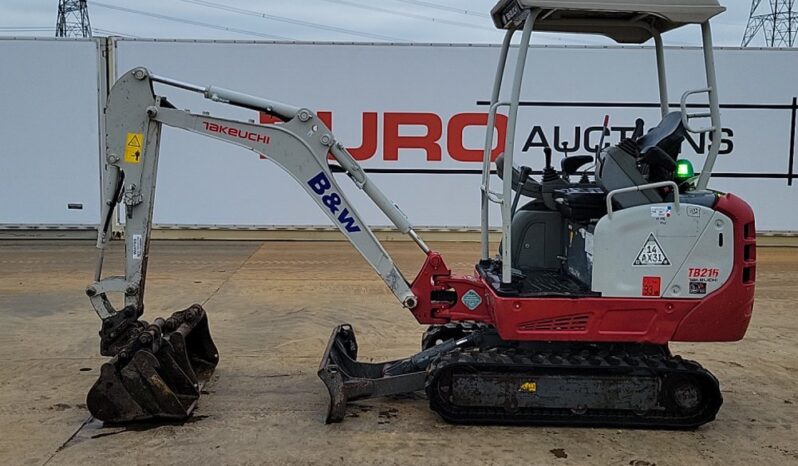 2020 Takeuchi TB216 Mini Excavators For Auction: Leeds -27th, 28th, 29th, 30th November 24 @ 8:00am full