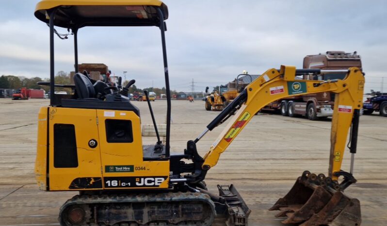 2020 JCB 16C-1 Mini Excavators For Auction: Leeds -27th, 28th, 29th, 30th November 24 @ 8:00am full