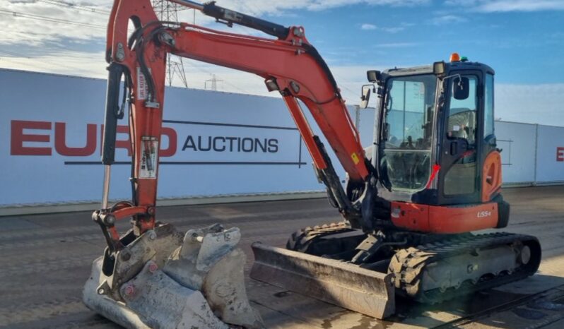 2017 Kubota U55-4 Mini Excavators For Auction: Leeds -27th, 28th, 29th, 30th November 24 @ 8:00am