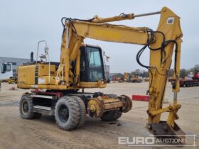 Komatsu PW170ES Railway Excavators For Auction: Leeds -27th, 28th, 29th, 30th November 24 @ 8:00am full