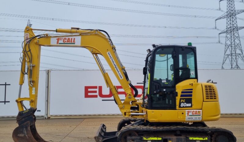 2023 Komatsu PC80MR-5E0 6 Ton+ Excavators For Auction: Leeds -27th, 28th, 29th, 30th November 24 @ 8:00am full