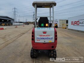 2020 Takeuchi TB216 Mini Excavators For Auction: Leeds -27th, 28th, 29th, 30th November 24 @ 8:00am full