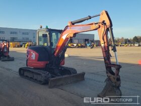 2018 Kubota U48-4 Mini Excavators For Auction: Leeds -27th, 28th, 29th, 30th November 24 @ 8:00am full