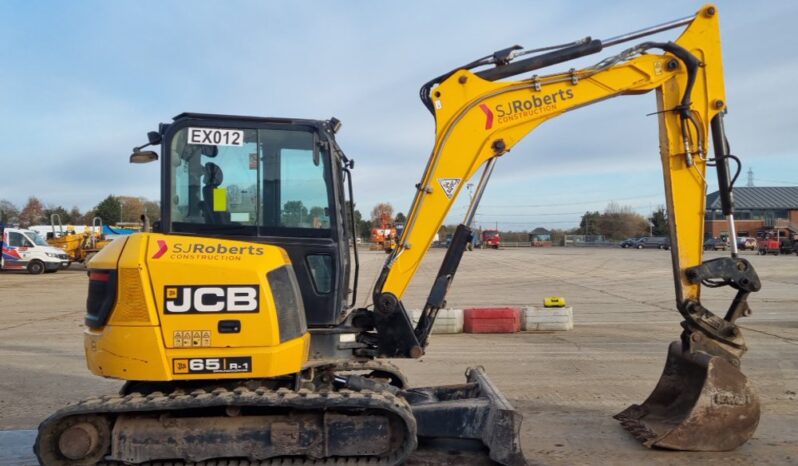 2017 JCB 65R-1 6 Ton+ Excavators For Auction: Leeds -27th, 28th, 29th, 30th November 24 @ 8:00am full