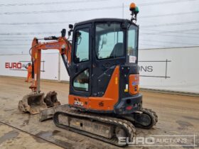 2021 Hitachi ZX33U-6 CLR Mini Excavators For Auction: Leeds -27th, 28th, 29th, 30th November 24 @ 8:00am full