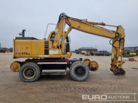 Komatsu PW170ES Railway Excavators For Auction: Leeds -27th, 28th, 29th, 30th November 24 @ 8:00am full