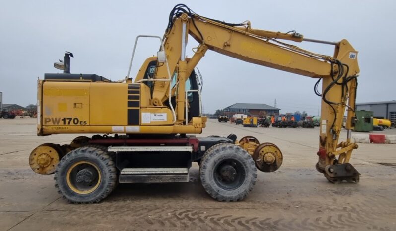 Komatsu PW170ES Railway Excavators For Auction: Leeds -27th, 28th, 29th, 30th November 24 @ 8:00am full