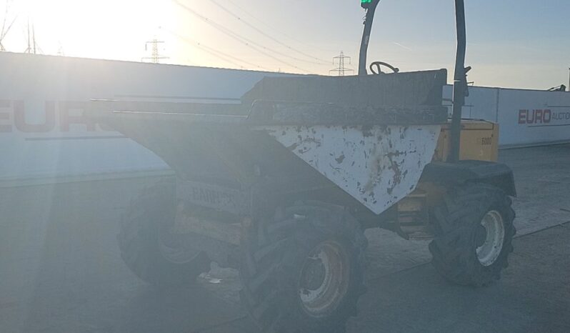 Benford SX6000 Site Dumpers For Auction: Leeds -27th, 28th, 29th, 30th November 24 @ 8:00am