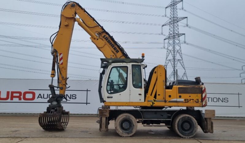 2011 Liebherr A904 Wheeled Excavators For Auction: Leeds -27th, 28th, 29th, 30th November 24 @ 8:00am full