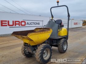 2019 Wacker Neuson 1001 Site Dumpers For Auction: Leeds -27th, 28th, 29th, 30th November 24 @ 8:00am