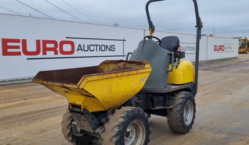 2019 Wacker Neuson 1001 Site Dumpers For Auction: Leeds -27th, 28th, 29th, 30th November 24 @ 8:00am