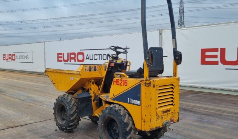 2014 Thwaites 1 Ton Site Dumpers For Auction: Leeds -27th, 28th, 29th, 30th November 24 @ 8:00am full