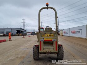 2009 Thwaites 3 Ton Swivel Skip Site Dumpers For Auction: Leeds -27th, 28th, 29th, 30th November 24 @ 8:00am full