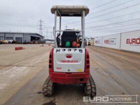 2022 Takeuchi TB216 Mini Excavators For Auction: Leeds -27th, 28th, 29th, 30th November 24 @ 8:00am full