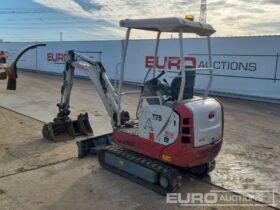 2018 Takeuchi TB216 Mini Excavators For Auction: Leeds -27th, 28th, 29th, 30th November 24 @ 8:00am full