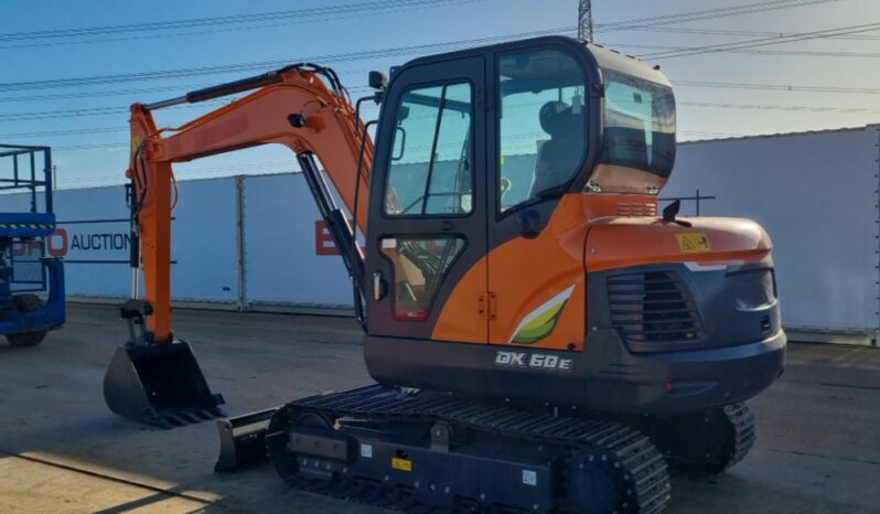 2024 Develon DX60E-10N 6 Ton+ Excavators For Auction: Leeds -27th, 28th, 29th, 30th November 24 @ 8:00am full