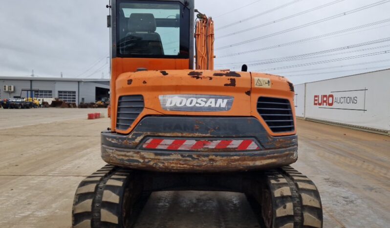 2010 Doosan DX80R 6 Ton+ Excavators For Auction: Leeds -27th, 28th, 29th, 30th November 24 @ 8:00am full