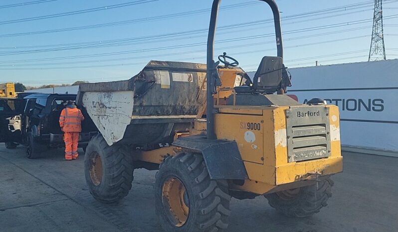 Barford SX9000 Site Dumpers For Auction: Leeds -27th, 28th, 29th, 30th November 24 @ 8:00am full