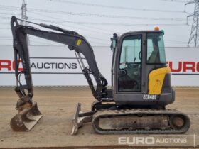 2014 Volvo ECR48C Mini Excavators For Auction: Leeds -27th, 28th, 29th, 30th November 24 @ 8:00am full