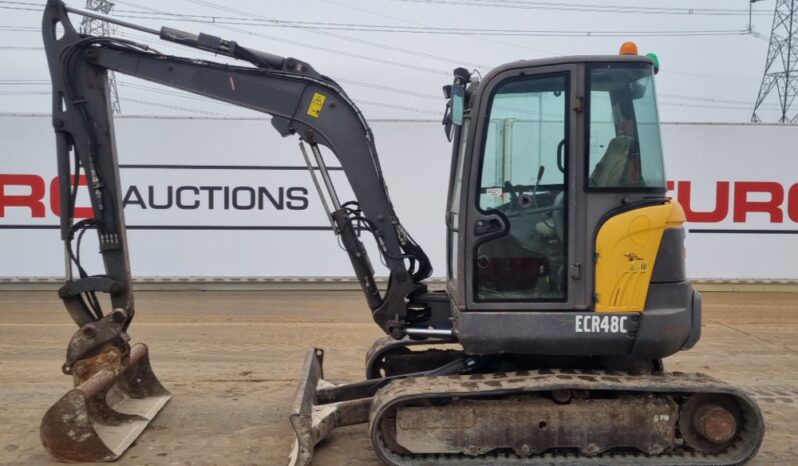 2014 Volvo ECR48C Mini Excavators For Auction: Leeds -27th, 28th, 29th, 30th November 24 @ 8:00am full