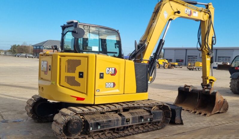 2022 CAT 308CR 6 Ton+ Excavators For Auction: Leeds -27th, 28th, 29th, 30th November 24 @ 8:00am full