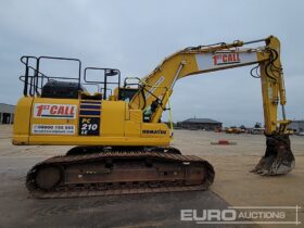 2022 Komatsu PC210LC-11E0 20 Ton+ Excavators For Auction: Leeds -27th, 28th, 29th, 30th November 24 @ 8:00am full