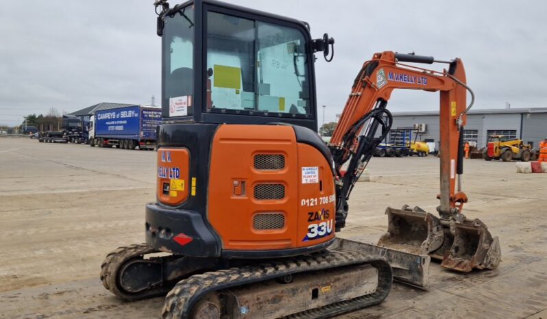 2021 Hitachi ZX33U-6 CLR Mini Excavators For Auction: Leeds -27th, 28th, 29th, 30th November 24 @ 8:00am full