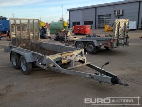 Indespension Twin Axle Plant Trailer, Ramp Plant Trailers For Auction: Leeds -27th, 28th, 29th, 30th November 24 @ 8:00am full