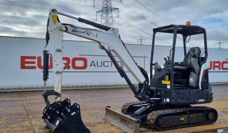 2021 Bobcat E34 Mini Excavators For Auction: Leeds -27th, 28th, 29th, 30th November 24 @ 8:00am