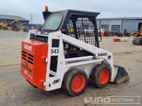 Bobcat 543 Skidsteer Loaders For Auction: Leeds -27th, 28th, 29th, 30th November 24 @ 8:00am full