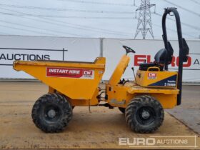 2018 Thwaites 3 Ton Site Dumpers For Auction: Leeds -27th, 28th, 29th, 30th November 24 @ 8:00am full