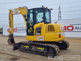 2023 Komatsu PC80MR-5E0 6 Ton+ Excavators For Auction: Leeds -27th, 28th, 29th, 30th November 24 @ 8:00am full