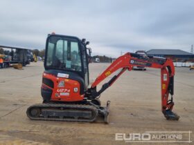 2022 Kubota U27-4 Mini Excavators For Auction: Leeds -27th, 28th, 29th, 30th November 24 @ 8:00am full