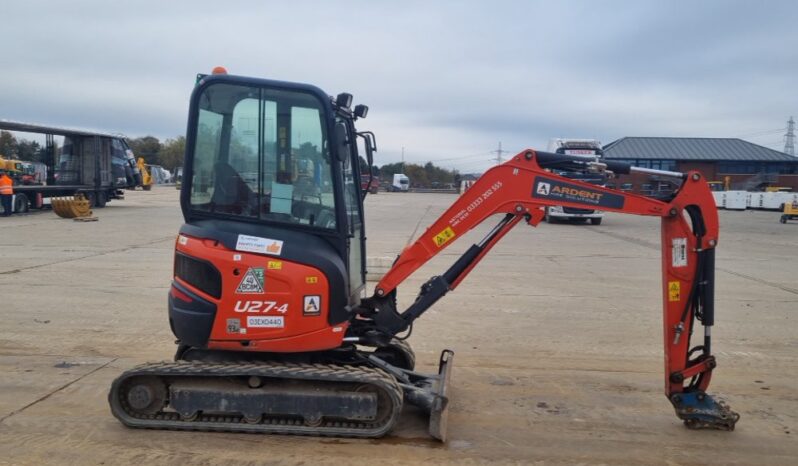 2022 Kubota U27-4 Mini Excavators For Auction: Leeds -27th, 28th, 29th, 30th November 24 @ 8:00am full