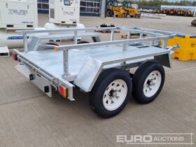 Unused 2024 Quzhou 0.8 Ton Twin Axle Plant Trailer, Ramps Plant Trailers For Auction: Leeds -27th, 28th, 29th, 30th November 24 @ 8:00am full