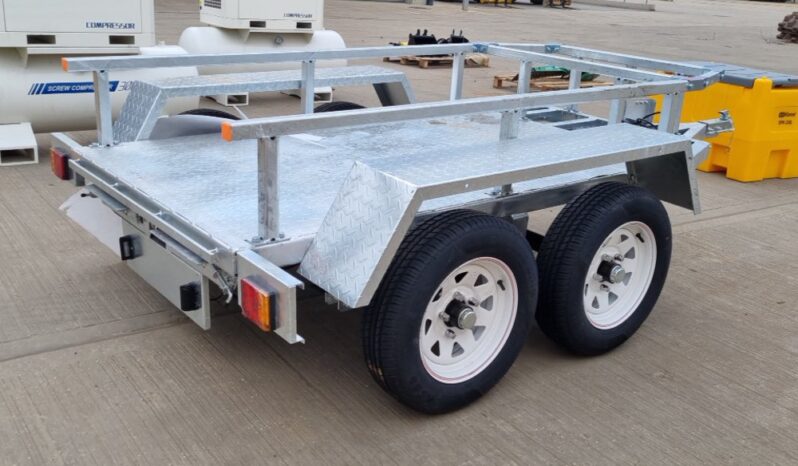 Unused 2024 Quzhou 0.8 Ton Twin Axle Plant Trailer, Ramps Plant Trailers For Auction: Leeds -27th, 28th, 29th, 30th November 24 @ 8:00am full