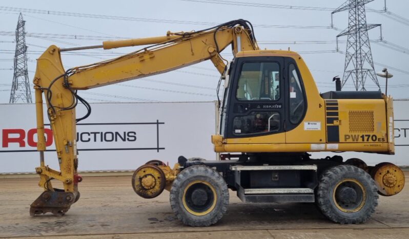 Komatsu PW170ES Railway Excavators For Auction: Leeds -27th, 28th, 29th, 30th November 24 @ 8:00am full