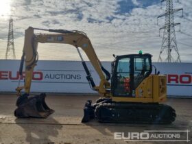 2022 CAT 308CR 6 Ton+ Excavators For Auction: Leeds -27th, 28th, 29th, 30th November 24 @ 8:00am full