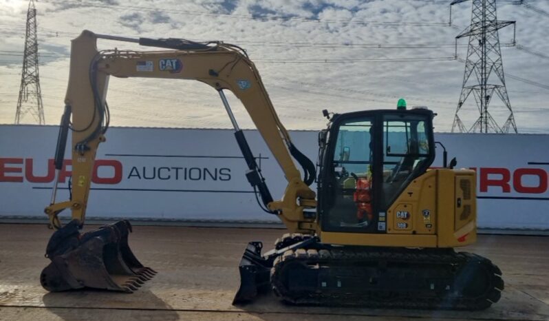 2022 CAT 308CR 6 Ton+ Excavators For Auction: Leeds -27th, 28th, 29th, 30th November 24 @ 8:00am full